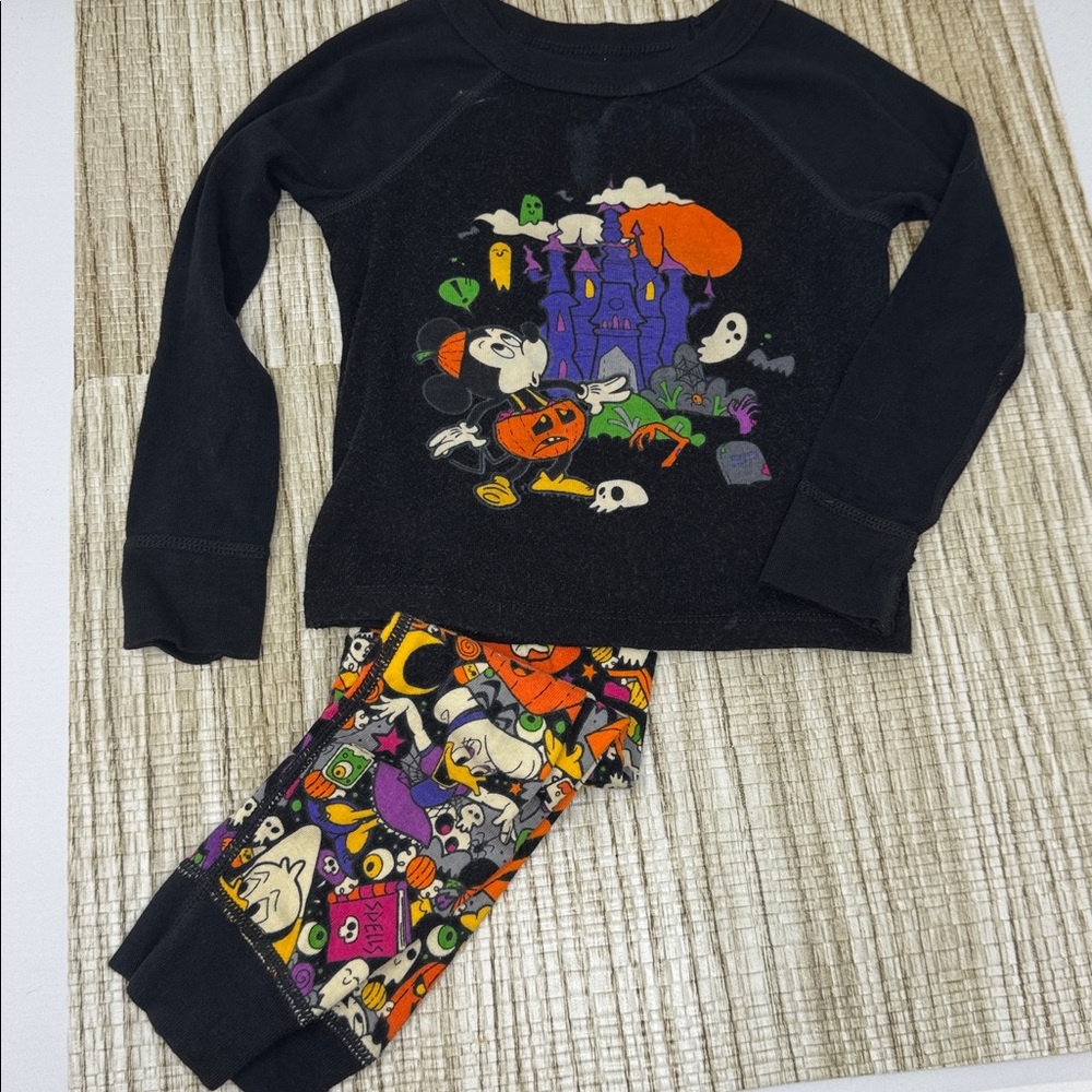 Disney Colorful Halloween Pajama Set